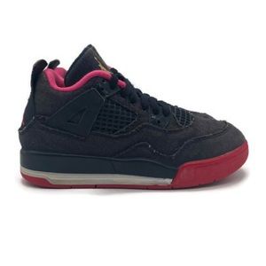 Nike Air Jordan 4 Retro PS Denim ‘Dark Obsidian’  Toddler Sneakers